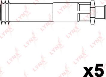 LYNXauto SPC4841 - Комплект запалителеи кабели vvparts.bg
