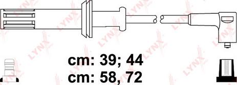 LYNXauto SPC4809 - Комплект запалителеи кабели vvparts.bg