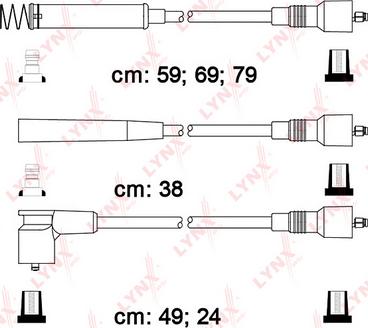 LYNXauto SPC5914 - Комплект запалителеи кабели vvparts.bg