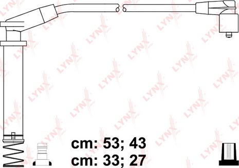 LYNXauto SPC5910 - Комплект запалителеи кабели vvparts.bg