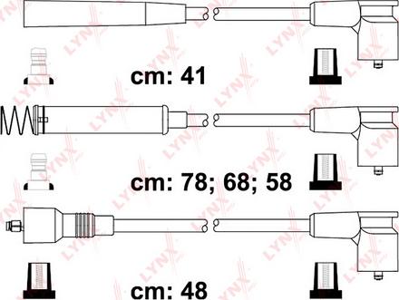 LYNXauto SPC5939 - Комплект запалителеи кабели vvparts.bg