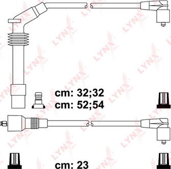 LYNXauto SPC5936 - Комплект запалителеи кабели vvparts.bg