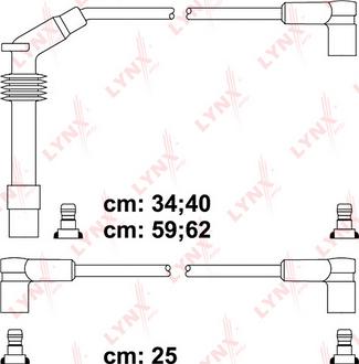 LYNXauto SPC5933 - Комплект запалителеи кабели vvparts.bg