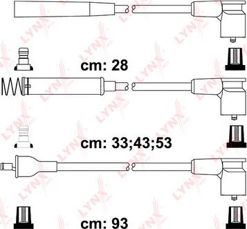LYNXauto SPC5922 - Комплект запалителеи кабели vvparts.bg