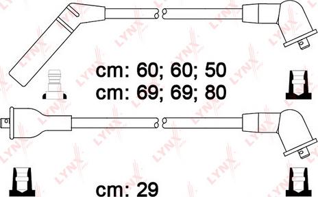 LYNXauto SPC5503 - Комплект запалителеи кабели vvparts.bg