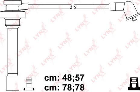 LYNXauto SPC5507 - Комплект запалителеи кабели vvparts.bg