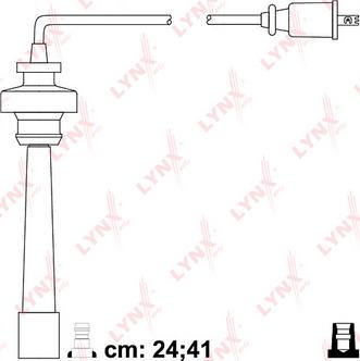 LYNXauto SPC5518 - Комплект запалителеи кабели vvparts.bg