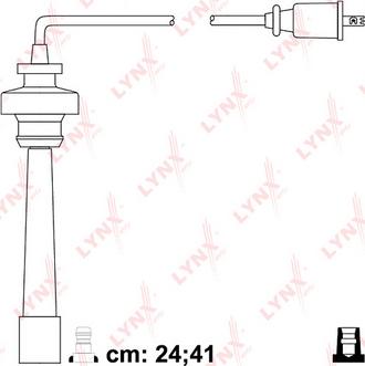 LYNXauto SPE5517 - Комплект запалителеи кабели vvparts.bg