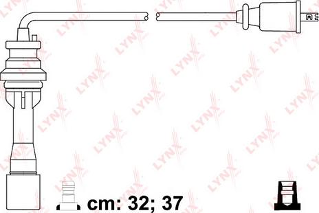 LYNXauto SPC5124 - Комплект запалителеи кабели vvparts.bg