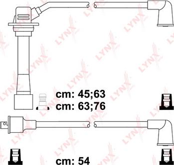 LYNXauto SPC5121 - Комплект запалителеи кабели vvparts.bg