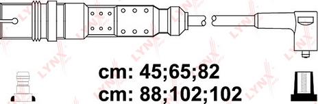 LYNXauto SPC5327 - Комплект запалителеи кабели vvparts.bg