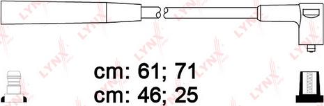 LYNXauto SPC6915 - Комплект запалителеи кабели vvparts.bg