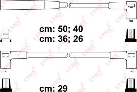 LYNXauto SPC6913 - Комплект запалителеи кабели vvparts.bg