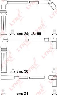 LYNXauto SPC6119 - Комплект запалителеи кабели vvparts.bg