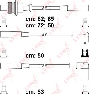 LYNXauto SPC6118 - Комплект запалителеи кабели vvparts.bg