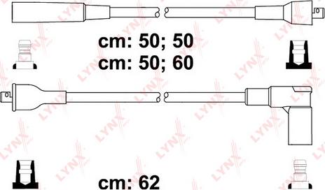 LYNXauto SPC6121 - Комплект запалителеи кабели vvparts.bg