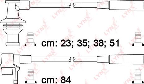 LYNXauto SPC6309 - Комплект запалителеи кабели vvparts.bg