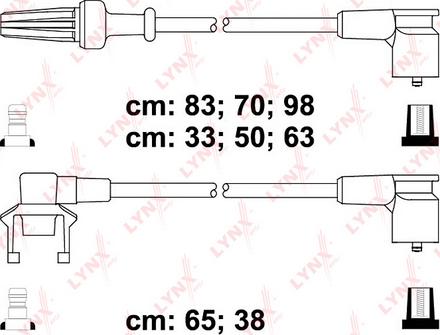 LYNXauto SPC6308 - Комплект запалителеи кабели vvparts.bg