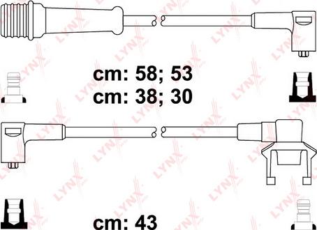 LYNXauto SPC6339 - Комплект запалителеи кабели vvparts.bg