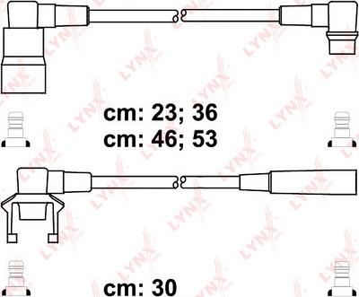 LYNXauto SPC6326 - Комплект запалителеи кабели vvparts.bg