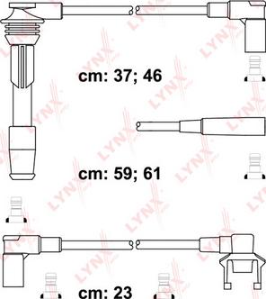 LYNXauto SPC6323 - Комплект запалителеи кабели vvparts.bg