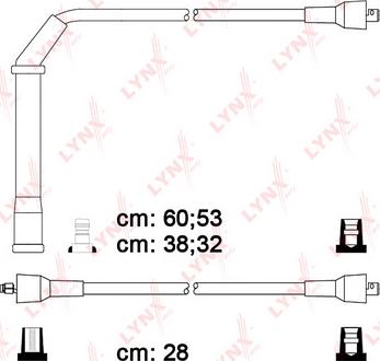 LYNXauto SPC6706 - Комплект запалителеи кабели vvparts.bg