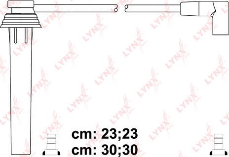 LYNXauto SPC1418 - Комплект запалителеи кабели vvparts.bg