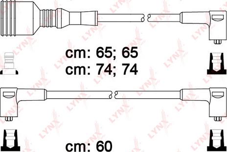 LYNXauto SPC1002 - Комплект запалителеи кабели vvparts.bg