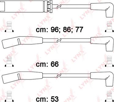 LYNXauto SPC1817 - Комплект запалителеи кабели vvparts.bg