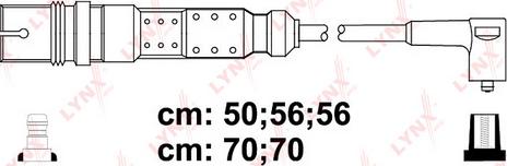 LYNXauto SPC8042 - Комплект запалителеи кабели vvparts.bg