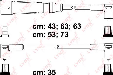 LYNXauto SPC8005 - Комплект запалителеи кабели vvparts.bg