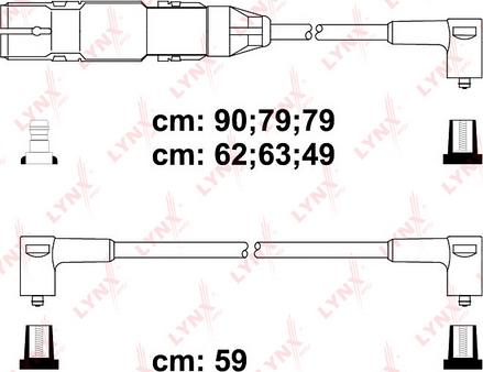 LYNXauto SPC8016 - Комплект запалителеи кабели vvparts.bg