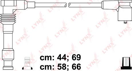 LYNXauto SPC8011 - Комплект запалителеи кабели vvparts.bg