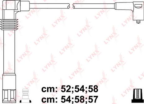 LYNXauto SPC8035 - Комплект запалителеи кабели vvparts.bg