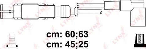 LYNXauto SPC8036 - Комплект запалителеи кабели vvparts.bg