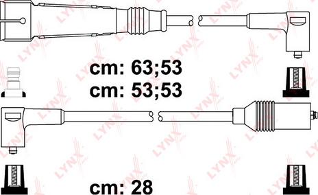 LYNXauto SPC8020 - Комплект запалителеи кабели vvparts.bg