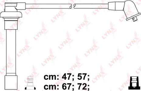 LYNXauto SPC3415 - Комплект запалителеи кабели vvparts.bg