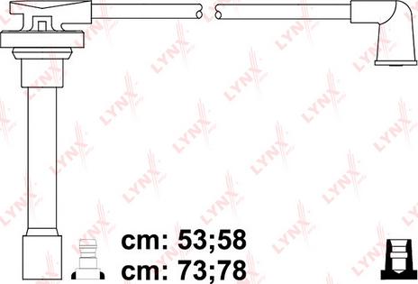 LYNXauto SPC3420 - Комплект запалителеи кабели vvparts.bg