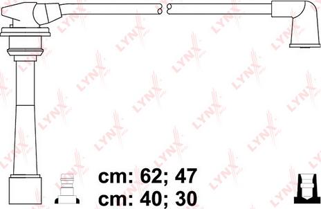 LYNXauto SPC3608 - Комплект запалителеи кабели vvparts.bg