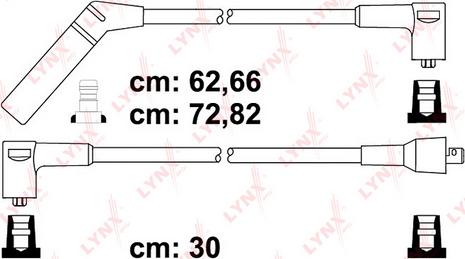 LYNXauto SPC3602 - Комплект запалителеи кабели vvparts.bg