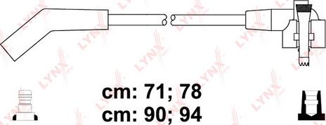 LYNXauto SPC3010 - Комплект запалителеи кабели vvparts.bg