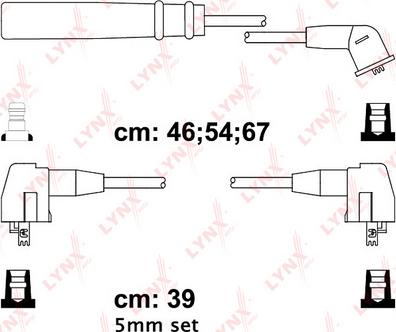 LYNXauto SPC2410 - Комплект запалителеи кабели vvparts.bg