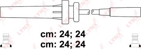 LYNXauto SPC2010 - Комплект запалителеи кабели vvparts.bg