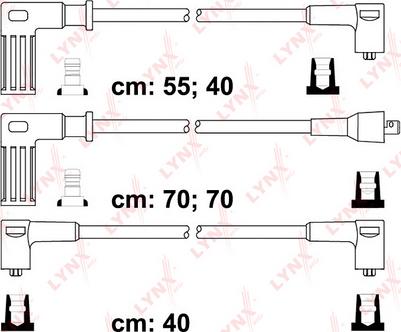 LYNXauto SPC2806 - Комплект запалителеи кабели vvparts.bg