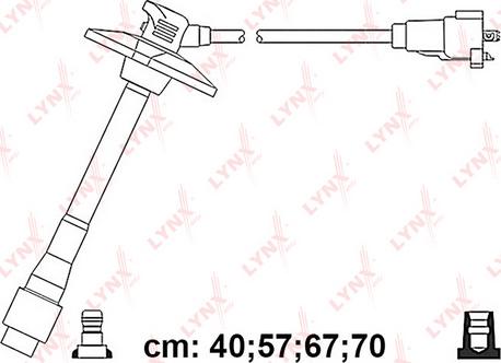 LYNXauto SPC7561 - Комплект запалителеи кабели vvparts.bg