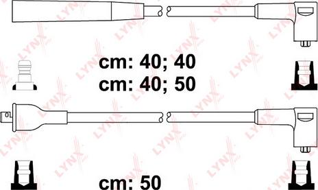 LYNXauto SPC7505 - Комплект запалителеи кабели vvparts.bg