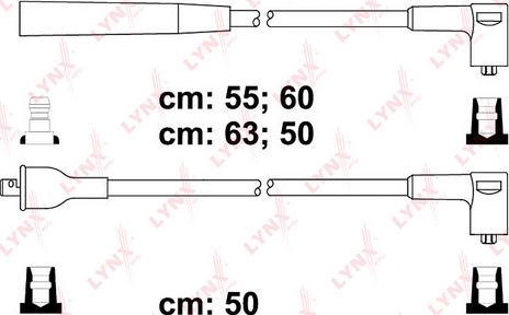 LYNXauto SPC7506 - Комплект запалителеи кабели vvparts.bg