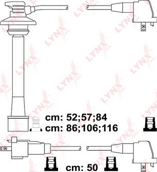 LYNXauto SPC7531 - Комплект запалителеи кабели vvparts.bg