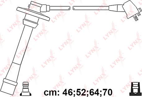 LYNXauto SPC7574 - Комплект запалителеи кабели vvparts.bg