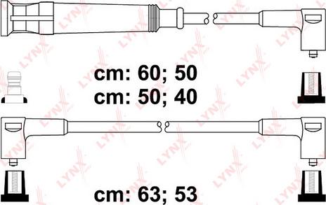 LYNXauto SPC7806 - Комплект запалителеи кабели vvparts.bg